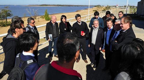 Bordet acordó con equipos del BID obras de saneamiento para el río Uruguay
