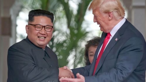 Donald Trump aseguró que gracias a su reunión con Kim se evitó una “catástrofe nuclear”