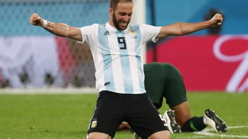 Higuaín, el francés que eligió Argentina