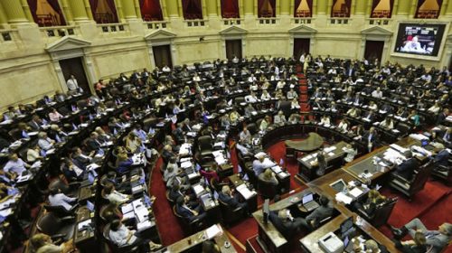 Sesión histórica en la Cámara de Diputados