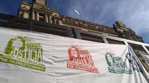 Prisión perpetua por el travesticidio de Diana Sacayán