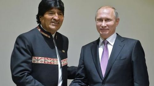 Putin se reúne hoy en el Kremlin con Evo Morales