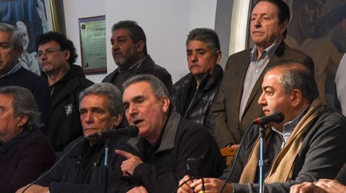 Contundente mensaje de la CGT al Gobierno: “Paramos para poder seguir trabajando”