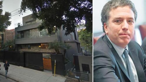 La lujosa mansión del ministro Dujovne figura como un baldío