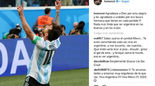 El emotivo mensaje de Leo Messi, tras el triunfo de la Selección