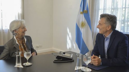 El Presidente viaja a la cumbre del G7, donde se verá con Lagarde