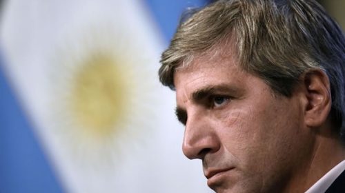 Luis Caputo y la crisis: “Lo mejor que nos pudo haber pasado”