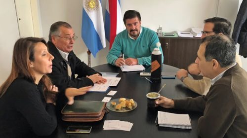 Apoyo provincial a la planta de tratamiento de residuos que se construye en Federación