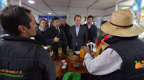 “Estamos al lado de nuestros productores”, aseguró Bordet