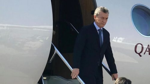 Macri llegó a Sudáfrica para participar como invitado en la cumbre del BRICS