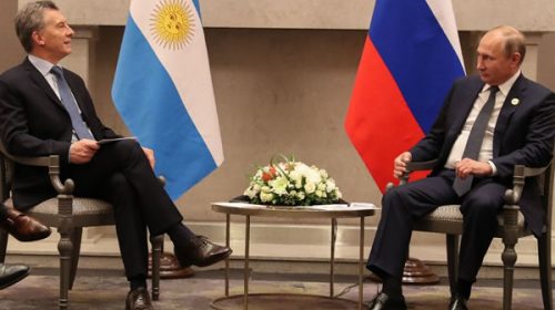 Macri alentó ante Putin la participación de empresas rusas en inversiones PPP