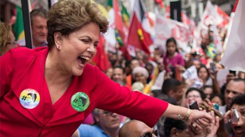 Dilma vuelve a la política como candidata al Senado Dilma vuelve a la política como candidata al Senado