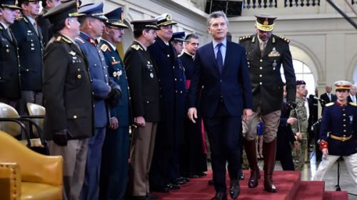 Oficial: las Fuerzas Armadas brindarán ayuda “logística” en seguridad interior