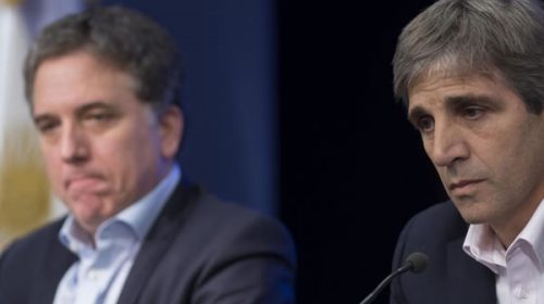 Caputo y Dujovne lanzan nuevas medidas para frenar el dólar