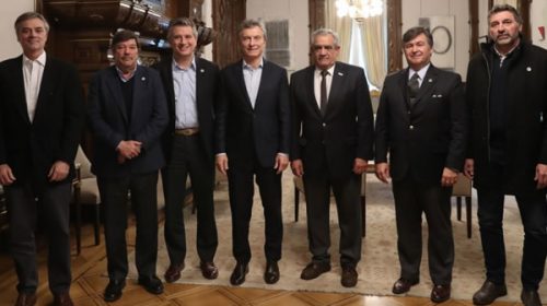 Las retenciones seguirán intocables: Macri le dio tranquilidad a las entidades del campo