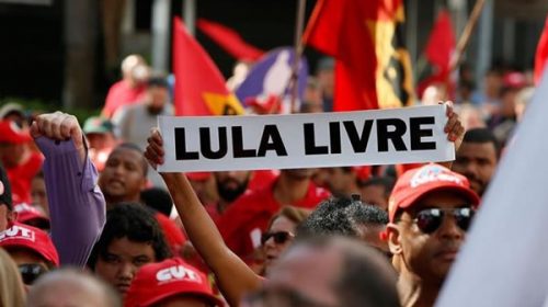 Movimientos sociales anuncian huelga de hambre y protestas por la libertad de Lula Movimientos sociales anuncian huelga de hambre y protestas por la libertad de Lula