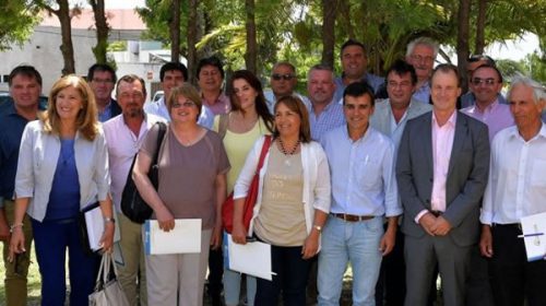 La Liga de Intendentes del PJ se reúne con Bordet con la reforma política como tema central