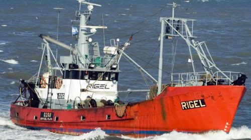 Tras 23 días de intensa búsqueda, Prefectura encontró el pesquero Rigel a 93 metros de profundidad