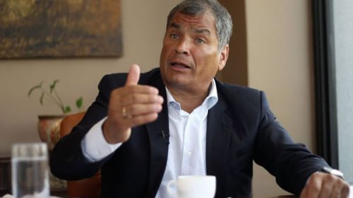 Ordenaron la detención de Rafael Correa