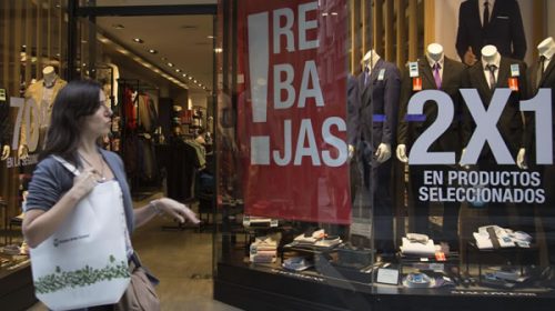 Ventas minoristas se redujeron en 4,2 por ciento en junio