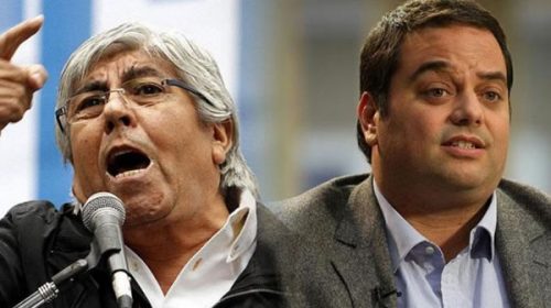 Triaca y Moyano cruzaron acusaciones tras la multa a Camioneros