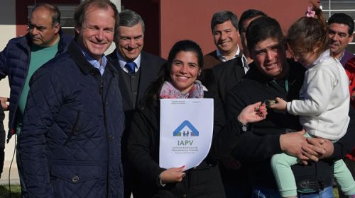 “La vivienda es un derecho constitucional”, afirmó Bordet