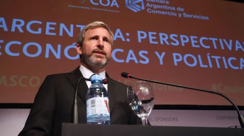 En medio de rumores sobre la salida de Peña, Frigerio se puso hiperactivo