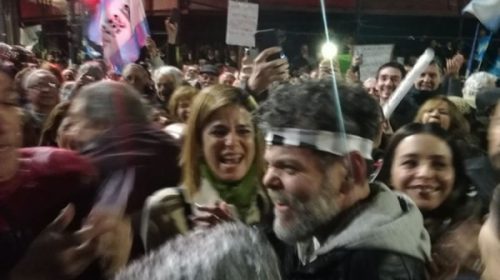 Pando, Casero y un apellido de la causa de los cuadernos marcharon contra Cristina