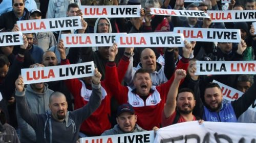 Inician semana de protestas internacionales a favor de la liberación de Lula da Silva