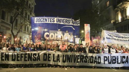 Reunión clave: el Gobierno recibe a los docentes universitarios