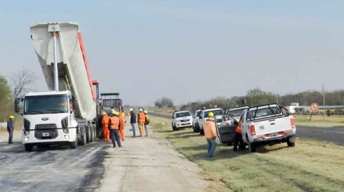 Se paralizó la obra de la Autovía 18 y más de 60 obreros quedan sin trabajo