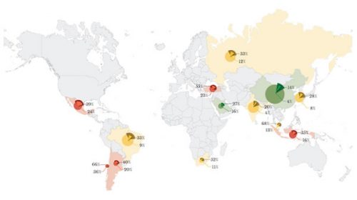 La Argentina está segunda en el ranking de países con riesgo de crisis cambiaria
