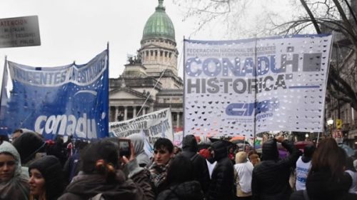 Retoman la paritaria con los docentes universitarios
