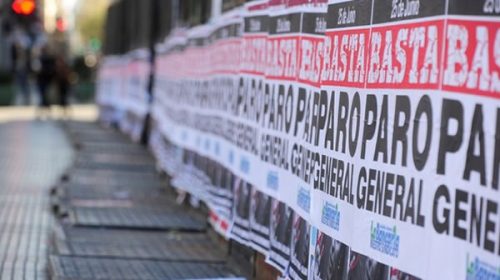 Un reclamo general contra las políticas de ajuste