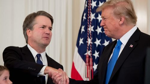 Trump apoya a su nominado al Supremo, acusado de abuso sexual