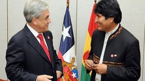 A dos semanas del fallo, Morales convoca a Piñera a buscar fórmulas para cerrar el diferendo marítimo
