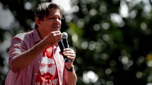 Haddad recorrió el nordeste de Brasil donde Lula arrasa