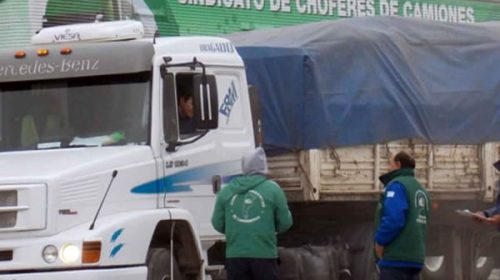 Camioneros lleva la protesta a las rutas de Entre Ríos