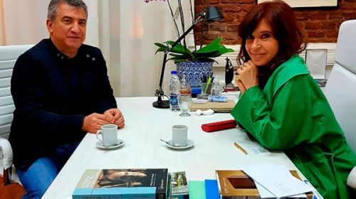 Urribarri se reunió con Cristina: “Sigue firme en sus convicciones”, dijo