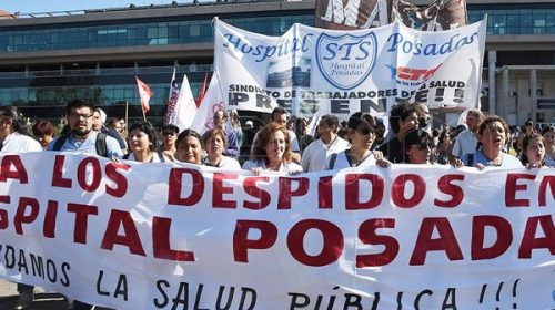 “Es inminente la parálisis del Hospital Posadas”