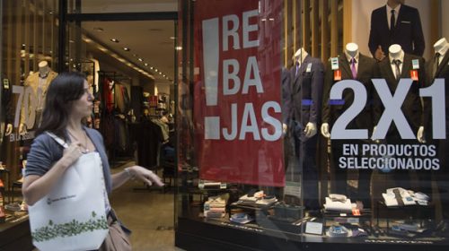 Las ventas minoristas se desploman un 9,2% con respecto a un año atrás Las ventas minoristas se desploman un 9,2% con respecto a un año atrás