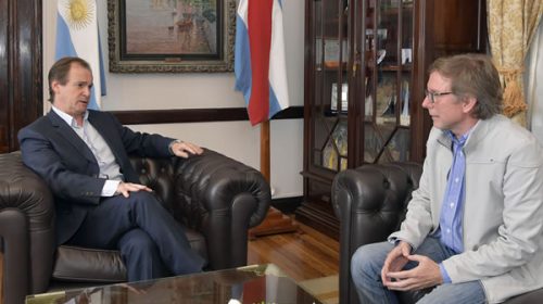 Bordet analizó con Bahillo diferentes aspectos de los presupuestos nacional y provincial