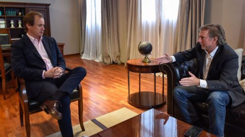 Bordet ratificó con Bahillo la necesidad de gestionar, defender y trabajar por los recursos de Entre Ríos
