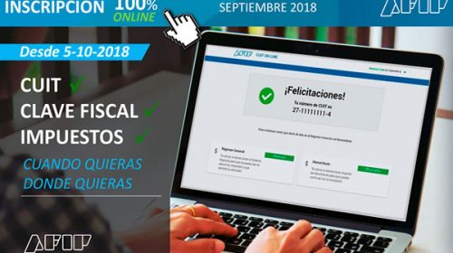 AFIP: contribuyentes podrán tramitar CUIT online, en 15 minutos