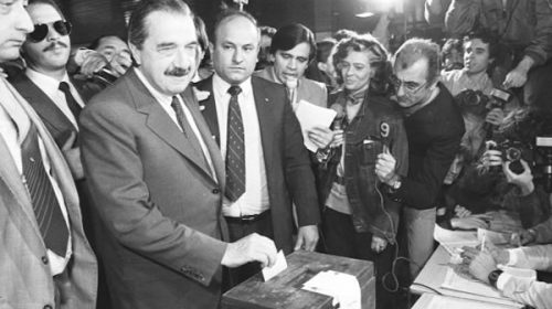 A 35 años del triunfo de Alfonsín: el retorno de la democracia
