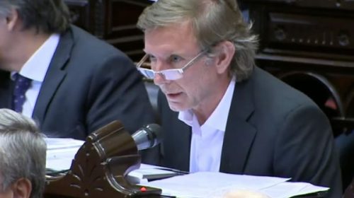 Bahillo presentó un Proyecto de Ley sobre el Sistema de Responsabilidad Penal aplicable a menores de 18 años