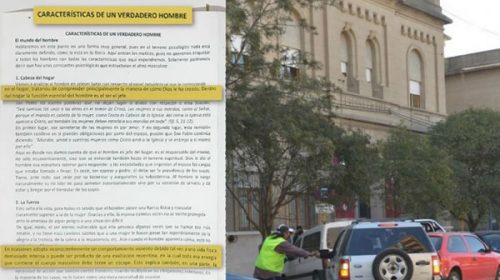 Educación para el odio: el texto de una escuela católica que justifica la violencia machista