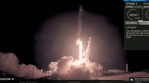 Ya está en órbita un nuevo satélite argentino, el Saocom1A