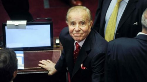 La Cámara Federal absolvió a Menem por el tráfico de armas