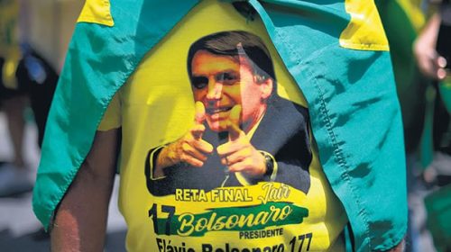 A días del ballottage, el candidato de ultraderecha prometió cárcel para su rival, Fernando Haddad A días del ballottage, el candidato de ultraderecha prometió cárcel para su rival, Fernando Haddad